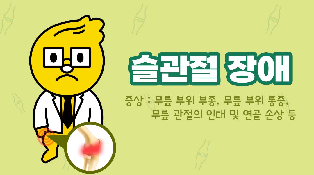 슬관절 장애이미지