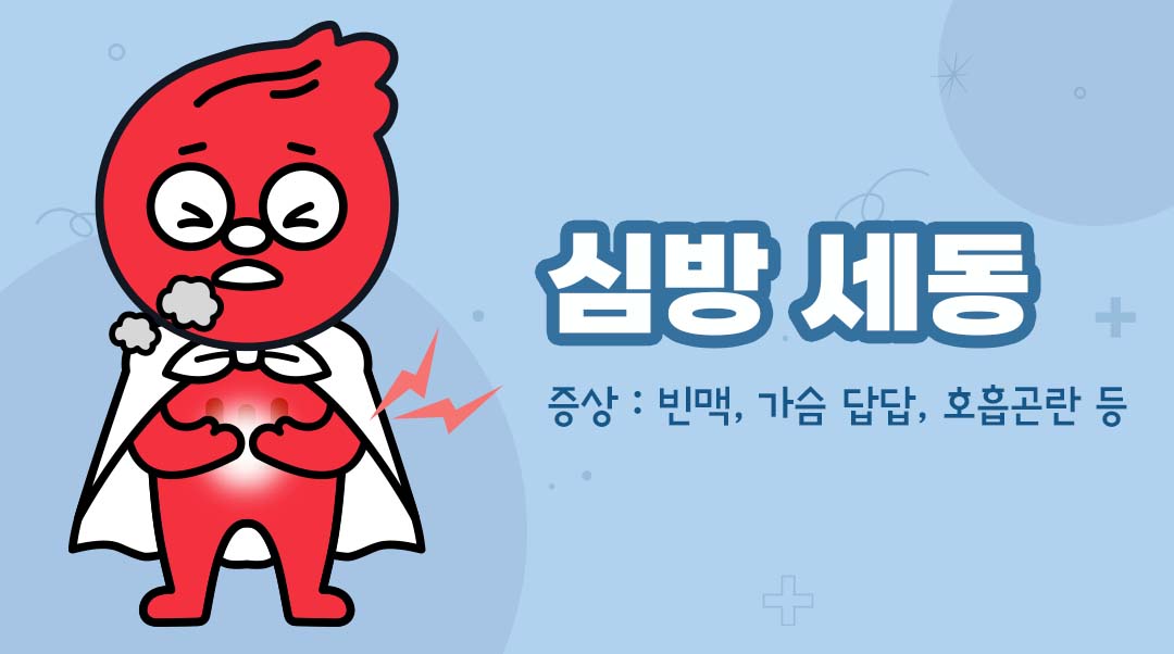 심방 세동이미지